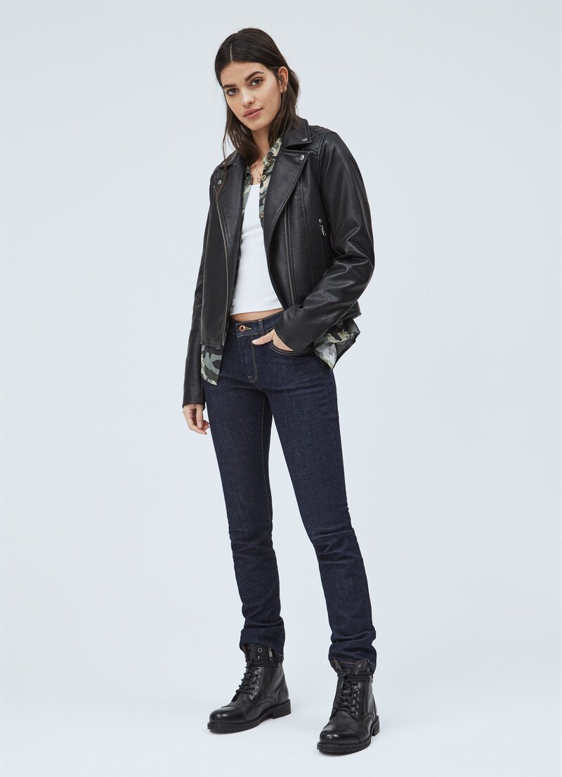 Pepe jeans best sale chaqueta cuero mujer